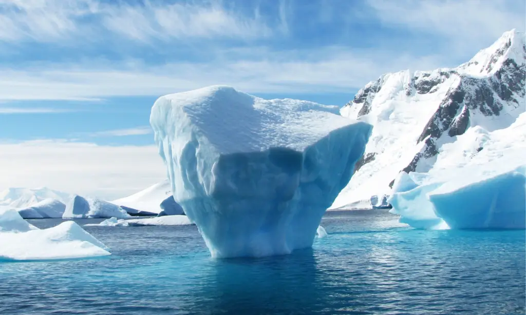 Iceberg no mar