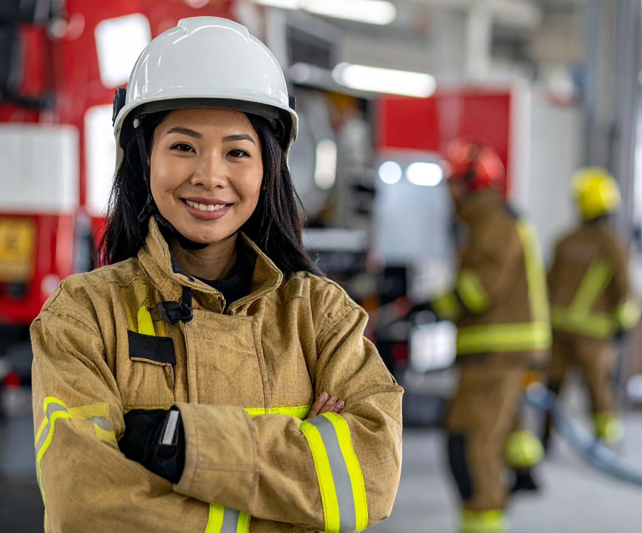 Mulher realizando o Plano de Atendimento Emergencial